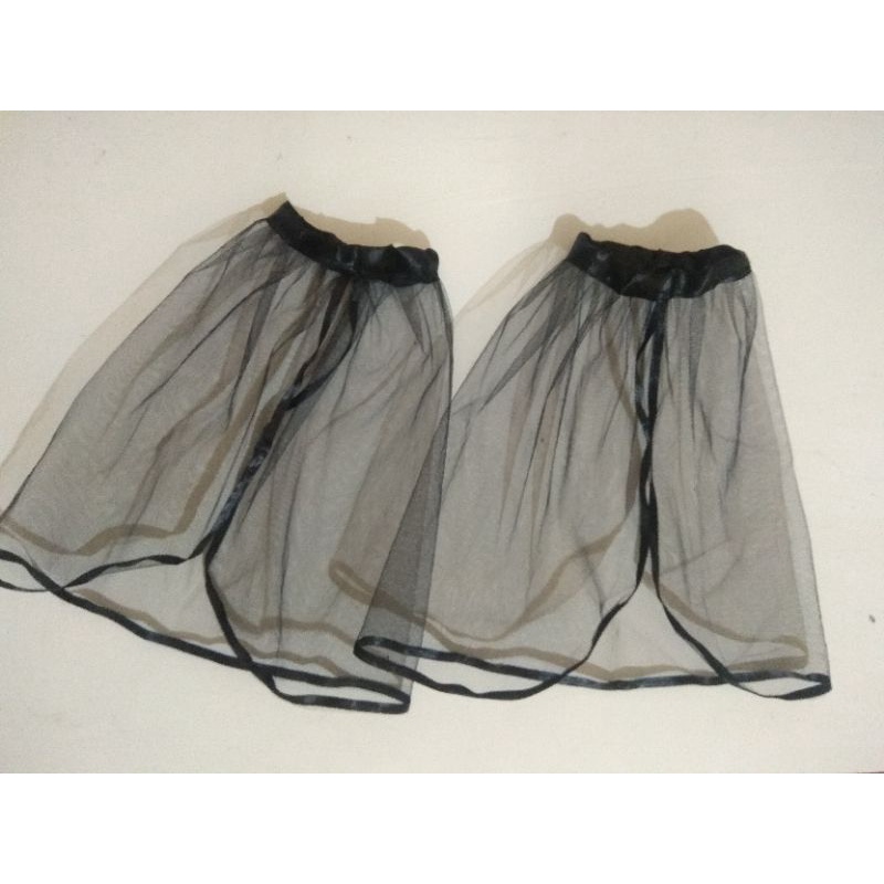 sepasang gothic black sleeve Halloween costume lengan baju kostum Halloween hitam