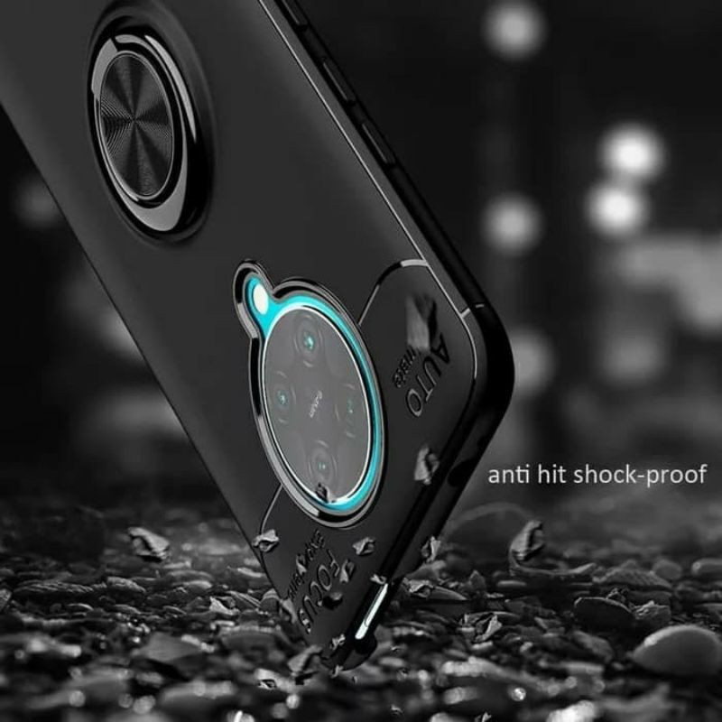 Case Xiaomi Pocophone Poco F2 Pro Softcase Ringcase Sarung Casing Hp Soft Slim Cover Ring Hard Iring