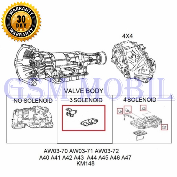 Kopling Set Matic Kijang Mitsubishi Kuda Suzuki Apv 04351-711FS - 6737