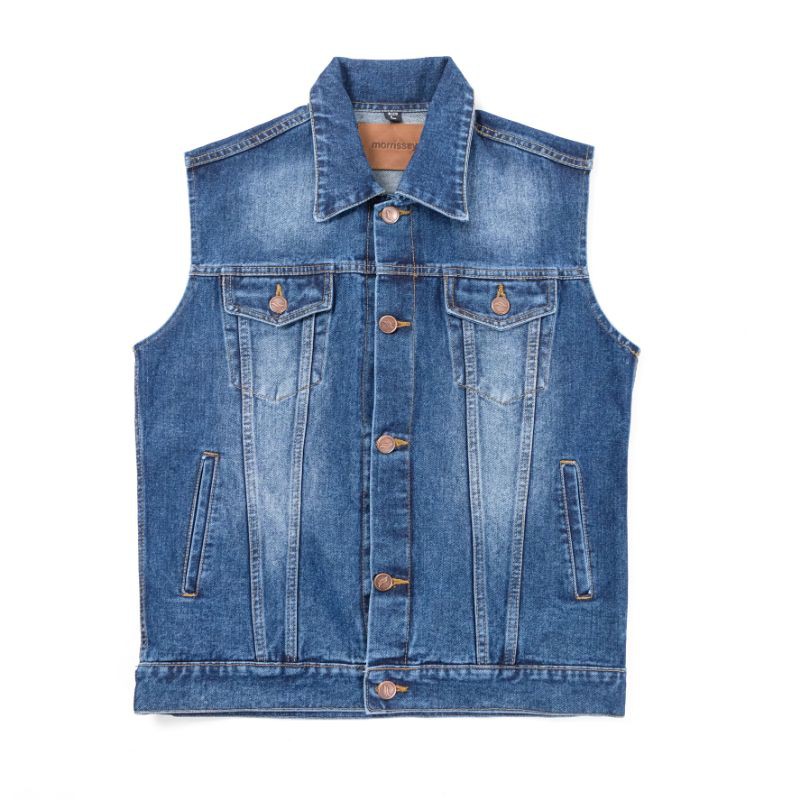 Vest jeans/denim Morrissey (blue wash)