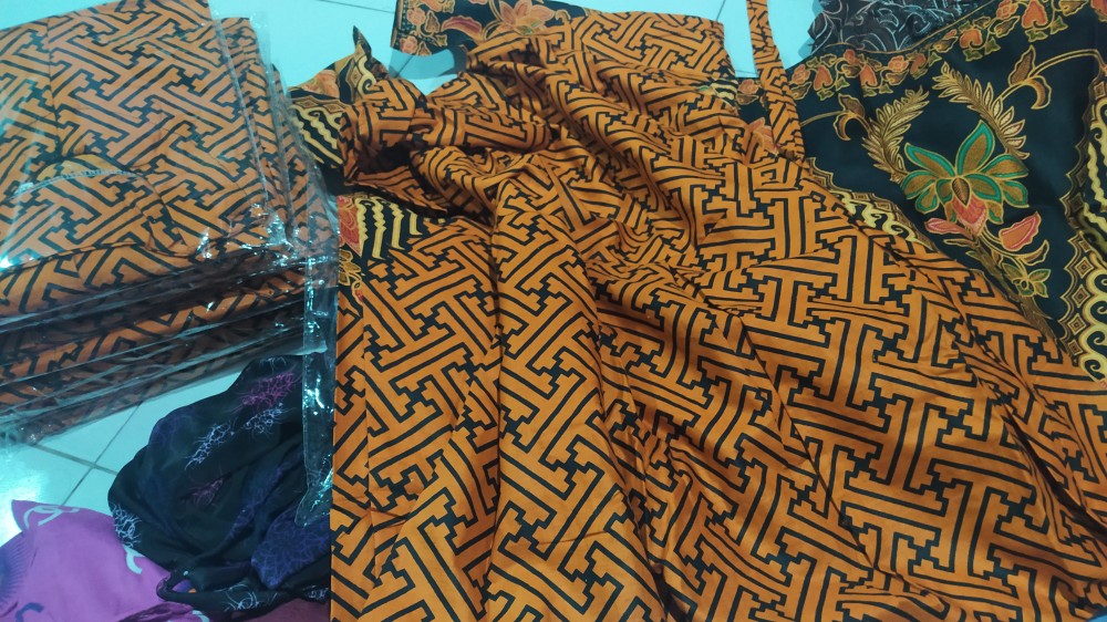 Ms Gamis Batik Sriwedari Maxi Bumil/busui Katun Sogan Allsize & Jumbo