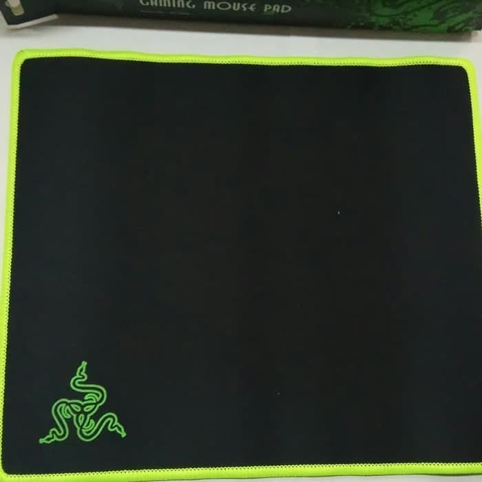 mouse pad gamer razer jahit pinggir