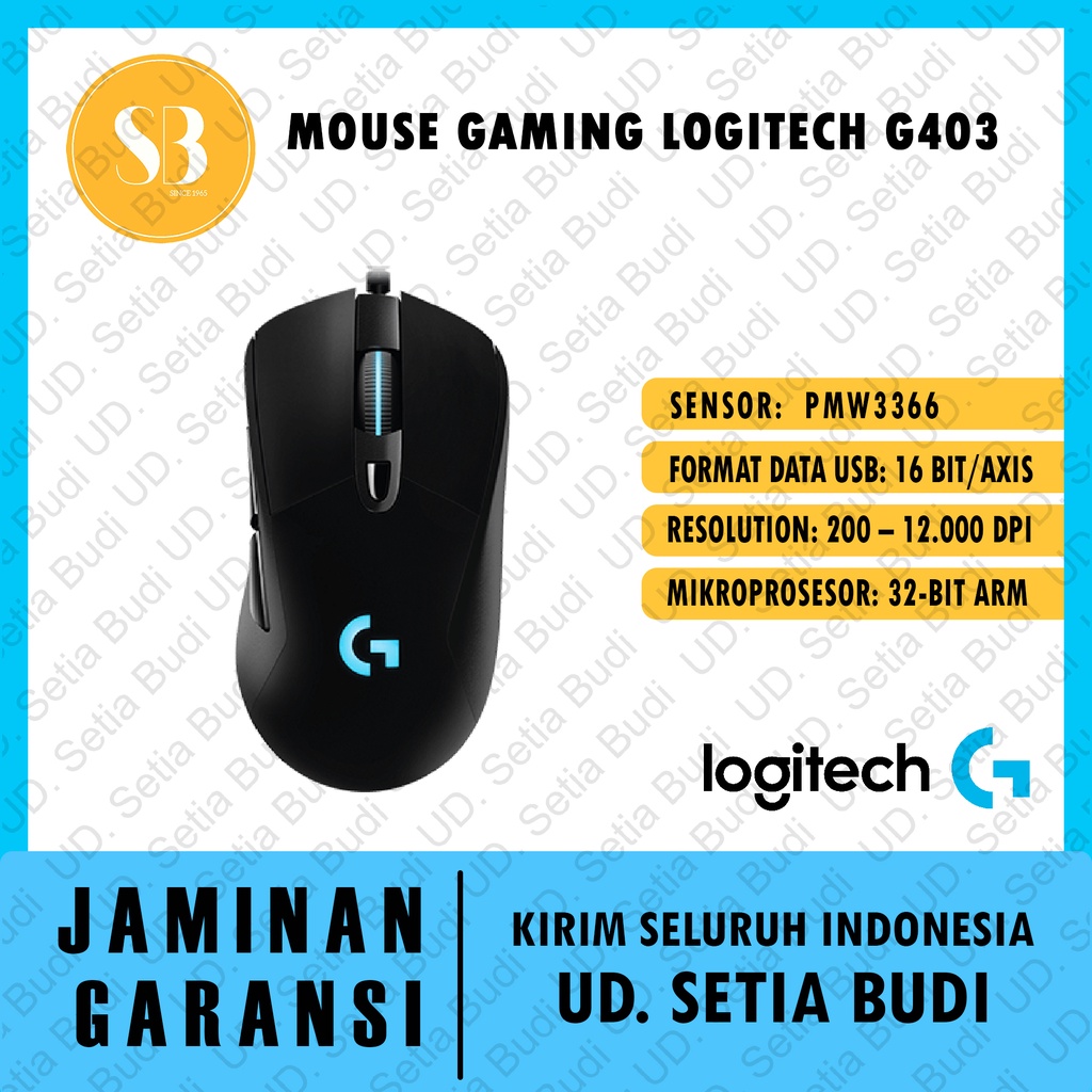 Mouse Gaming Logitech G403