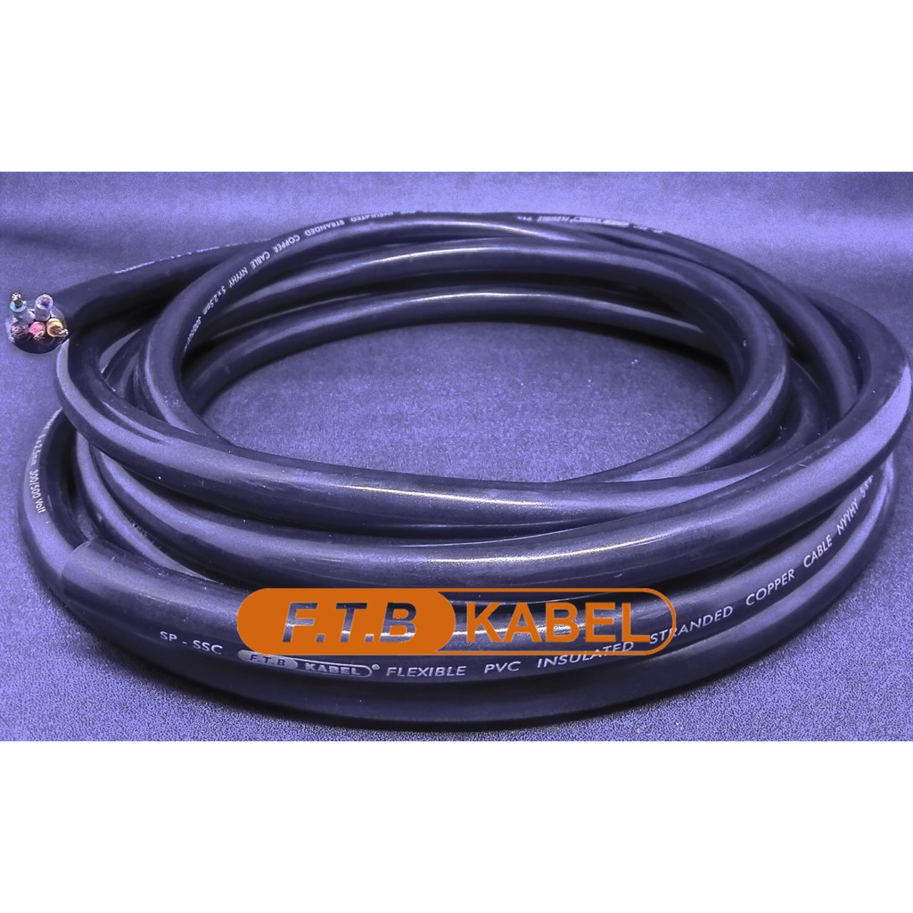SNI FTB KABEL LISTRIK NYYHY 5x2.5 NYYHY 5x2.5mm 50Meter 750V