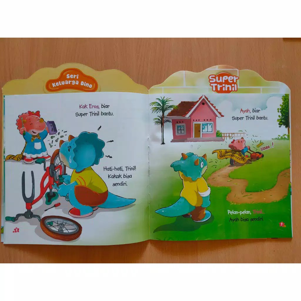 Buku Cerita Anak - Seri Keluarga Dino - Cerita Bergambar (Cergam) Fiksi-3