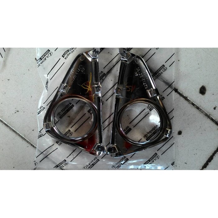 Ring fog lamp ORI chrome Toyota Calya | Kikim Variasi
