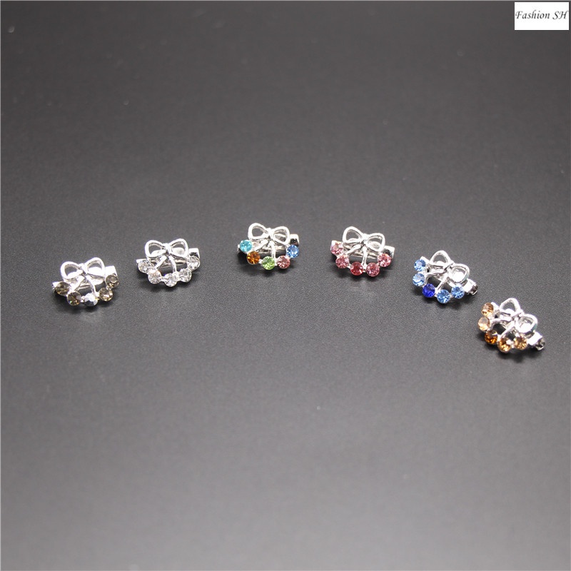 Bros Pin Kecil Lucu Hias Berlian Untuk Aksesoris scarf Wanita M70015