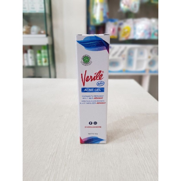 Verile Acne Gel 10gr / Jerawat/ Merawat Jerawat