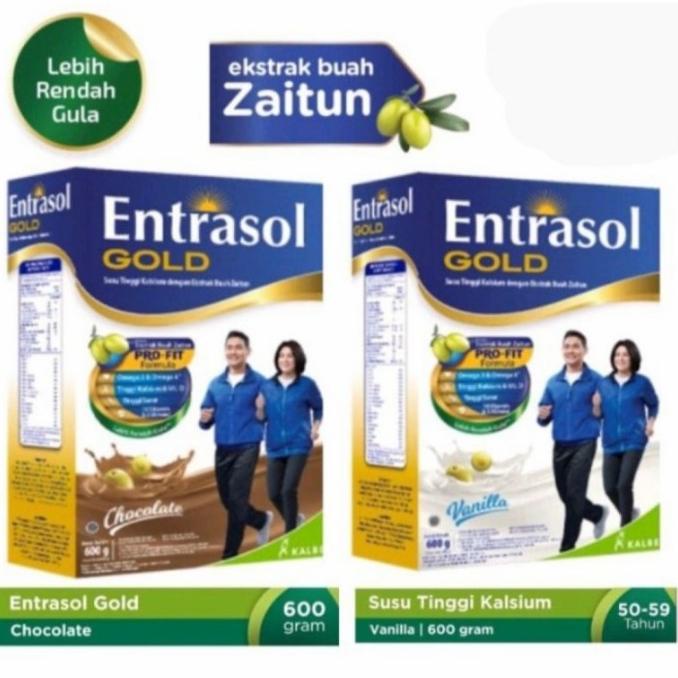 

[COD] entrasol gold 600gr vanilla coklat [COD]