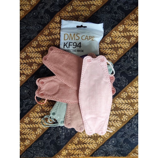 MASKER MURAH DMS CARE 4 PLY (MIX)