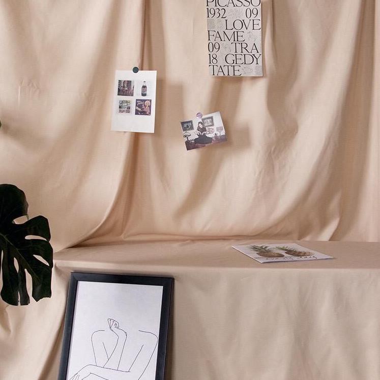 MJE Kain Background Foto Kain Putih Kain Polos Kain background JWC 0