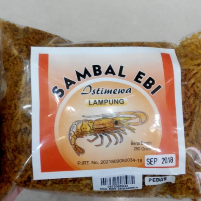 

Sambal Ebi Istimewa Lampung