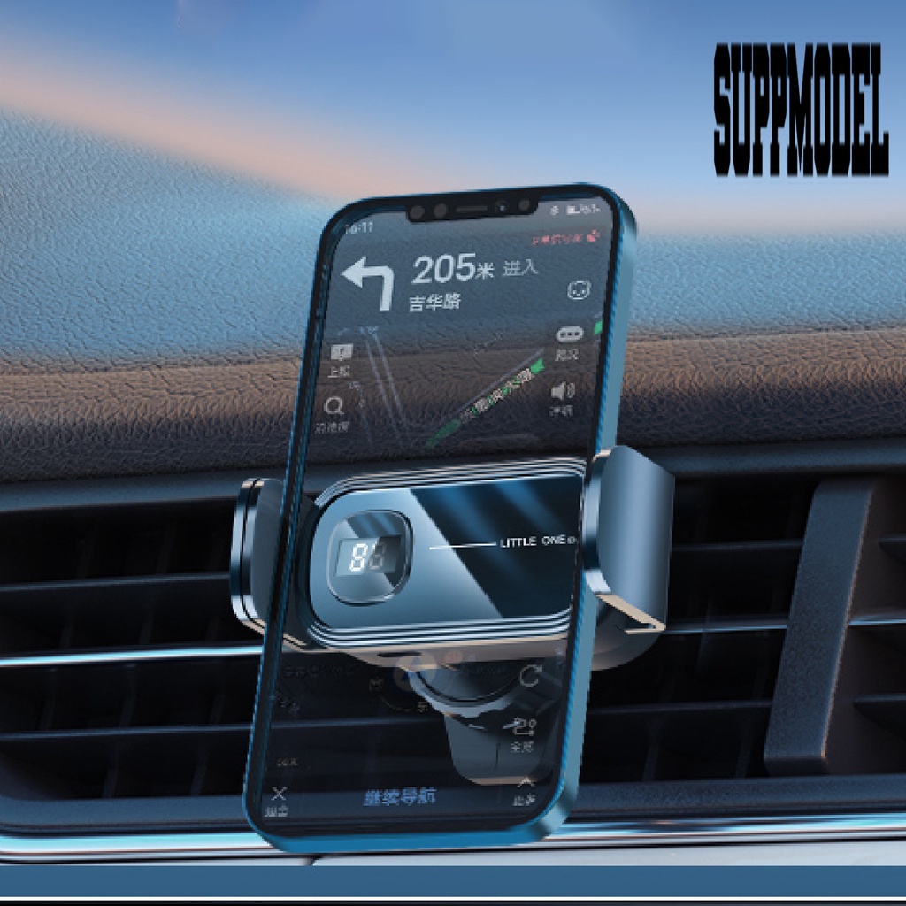 Bracket Holder Smartphone Universal Ukuran Mini Untuk Ventilasi Ac Mobil
