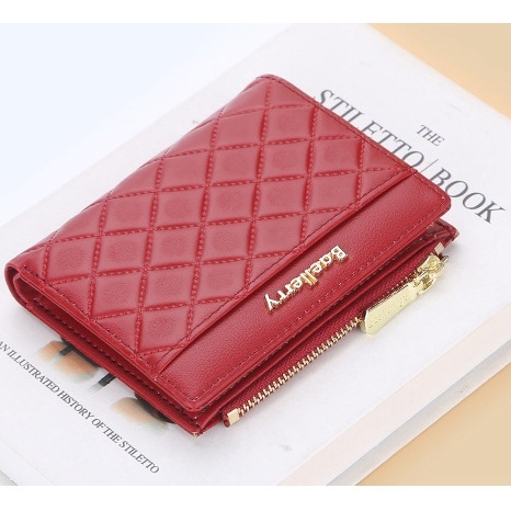 DOMPET LIPAT WANITA BAELLERRY ORIGINAL KULIT STARIA IMPORT KOREA KECIL SLOT KARTU UANG KOIN TIPIS SIMPLE REMAJA KEKINIAN MURAH BRANDED BATAM PREMIUM ORI MINI