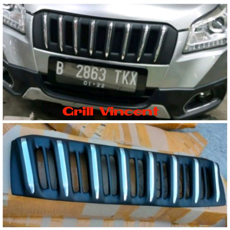 Grill Apollo SX4 S-Cross sebelum facelift