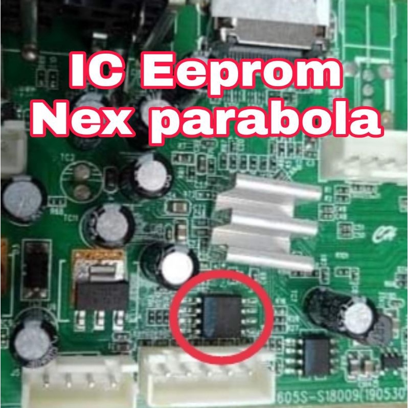 IC Eeprom Winbond NEX PARABOLA Merah || Kuning || Hitam || G2 || G1 || Putih