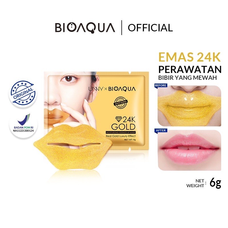 ( BOX ) BIOAQUA MOISTURIZING ESSENCE LIP MASK