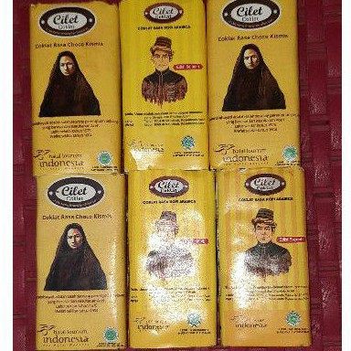 

coklat bar cilet rasa kopi arabika dan rasa kismis 35gr