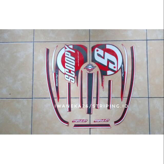 Striping Scoopy 2015