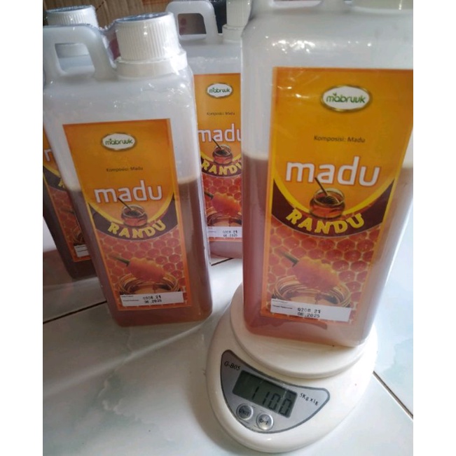 

madu randu mabruk 1kg/1000gram