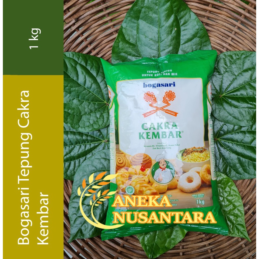 

Tepung Terigu Cakra Kembar PREMIUM 1 Kg - Bogasari - Protein Tinggi