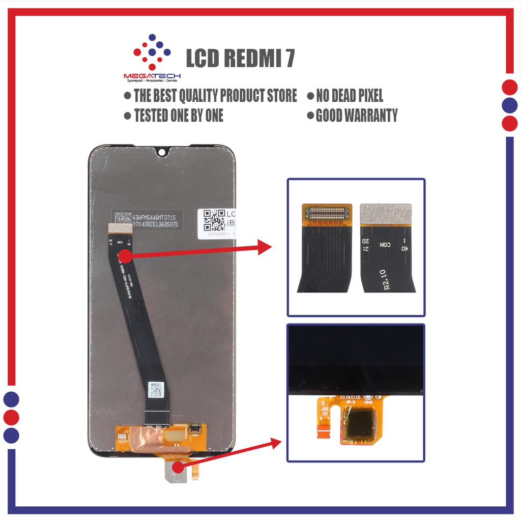 LCD Xiaomi Redmi 7 Fullset Touchscreen