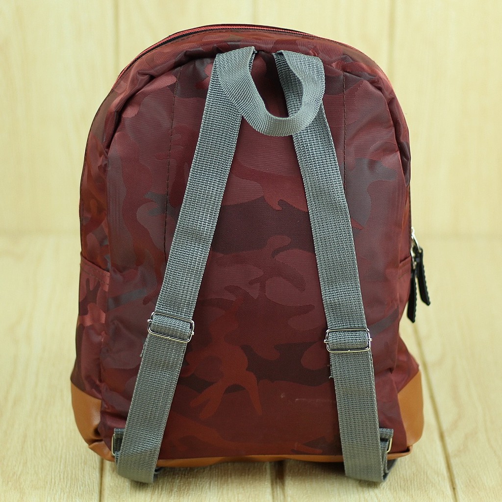 Tas Ransel Cewek Candy Merah Perempuan Wanita Remaja Hang Out Kekinian