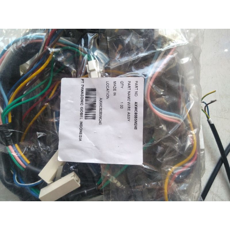 Kabel set mesin cuci panasonic toploading original