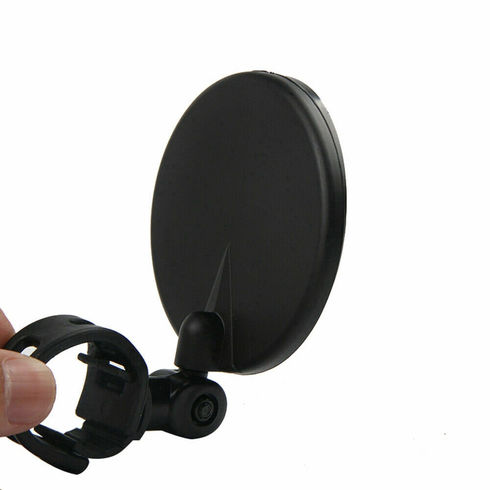 [1 Pcs Universal Cycling  View Mirror ][Mountain Bike360 Degree Rotation End Mirror][Bike Side Lens Safety Accessories]