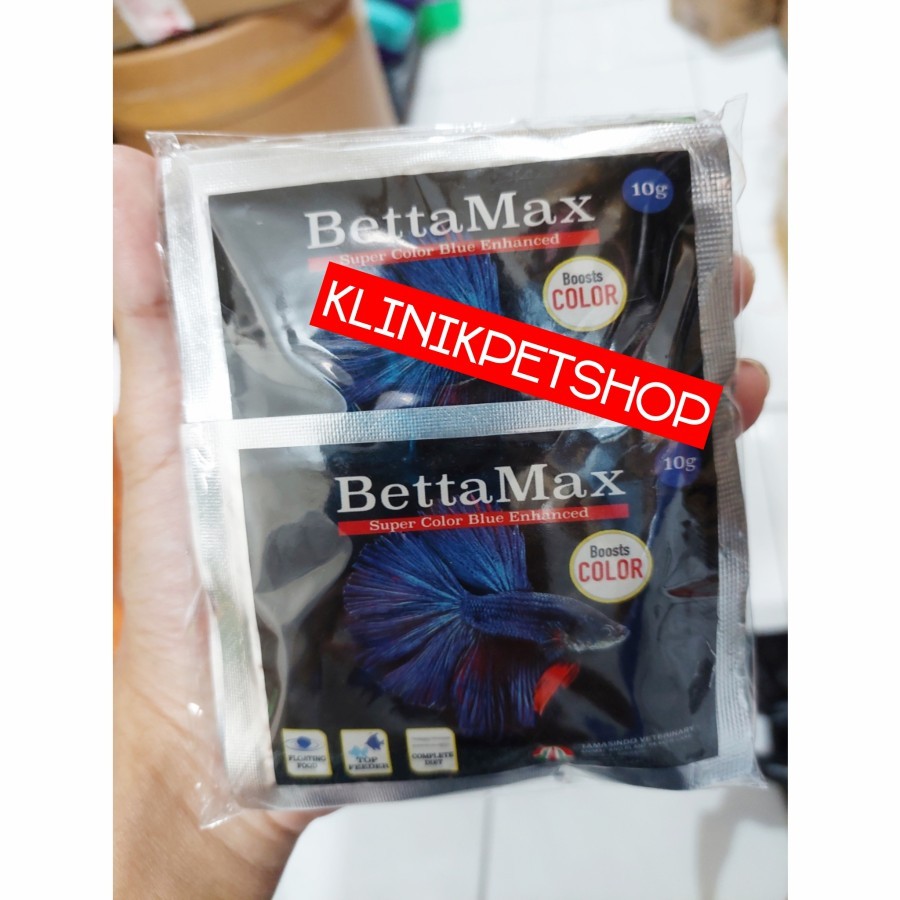Betta Max Biru - Makanan Ikan Cupang Vitamin Booster Warna Biru Premiu