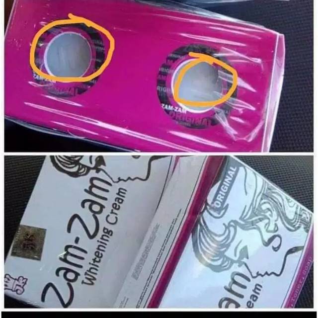 Cream zamzam ori kemasan baru