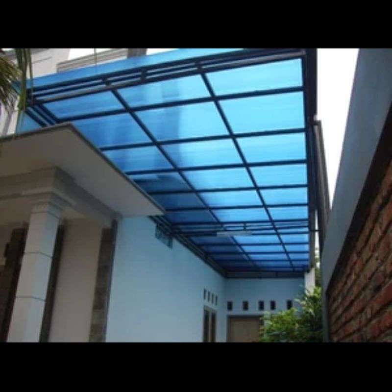 Kanopi Besi Polycarbonet 5-10mm // Alderon / Rooftop / Solartuff // Tralis Anti Maling // Kanopi Kac