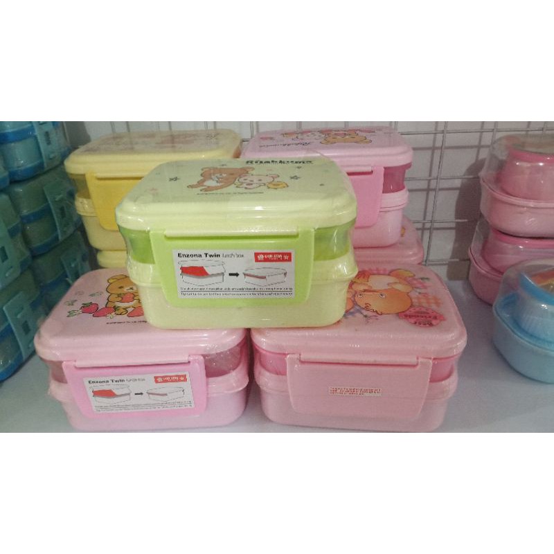 ENZONA TWIN LUNCH BOX LS