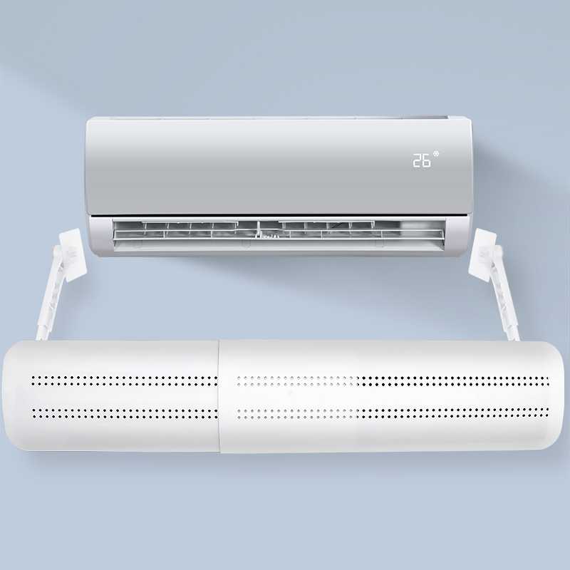 Cover Angin AC Adjustable Windshield Deflector 56x18 cm Reflector Penahan Hembusan Angin Material Berkualitas