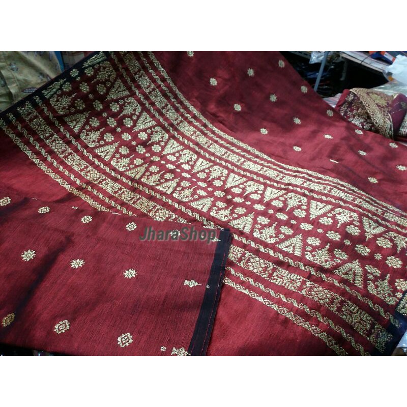 Songket Palembang- tenun benang emas