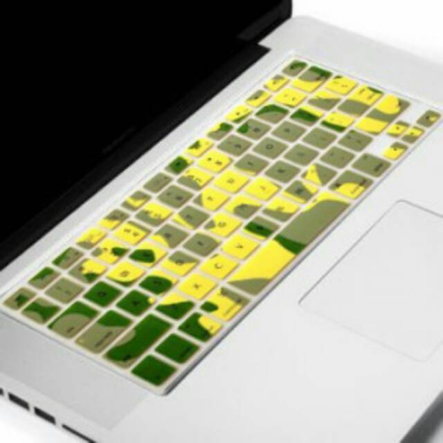 Keyboard Army Motif Tentara Cover Protector Penutup Pelindung Macbook Pro Retina 15,4 Inch