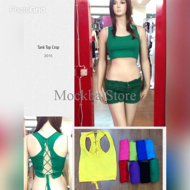 baju senam crop / tanktop crop / bra senam