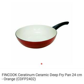 FINCOOK Ceramic Sauce Pan 24 cm Panci lapis keramik CDFP2402