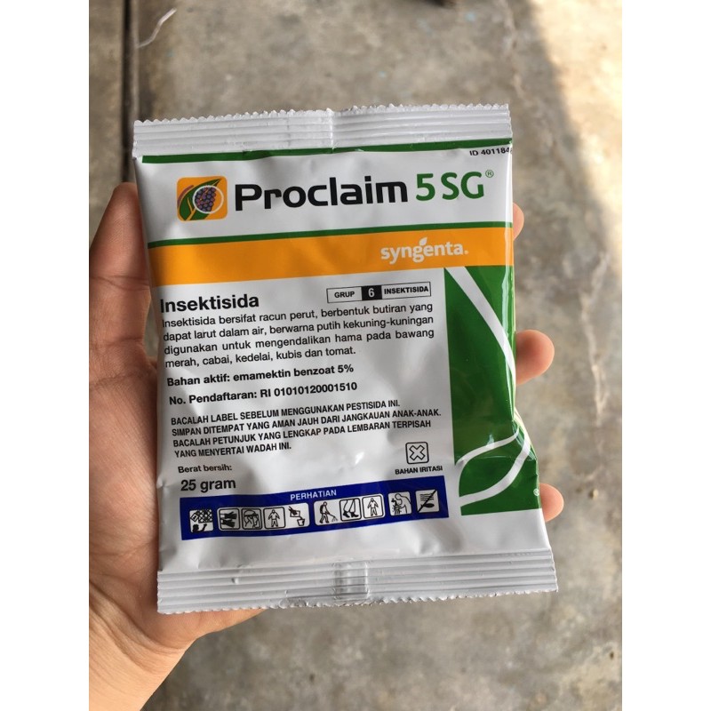 insektisida proclaim 25 gram
