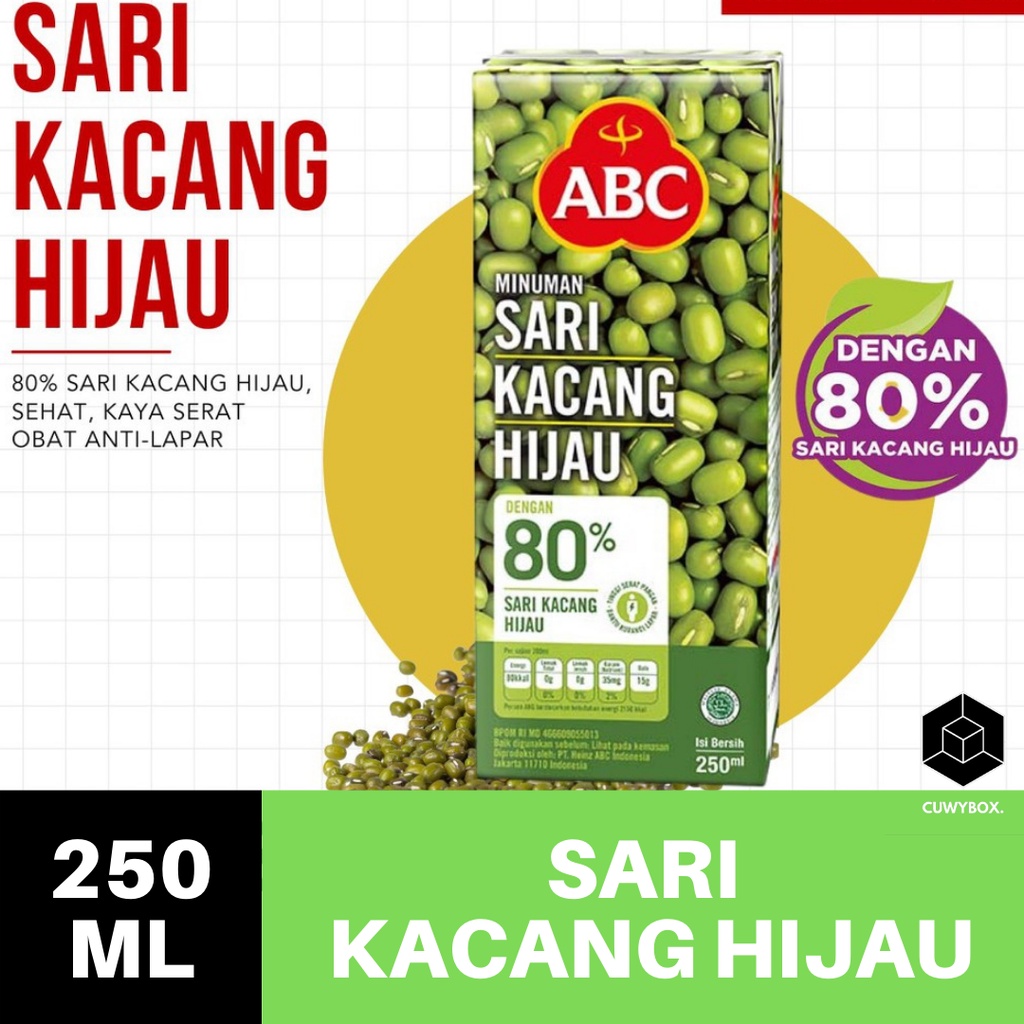 

ABC Minuman Sari Kacang Hijau 200ML