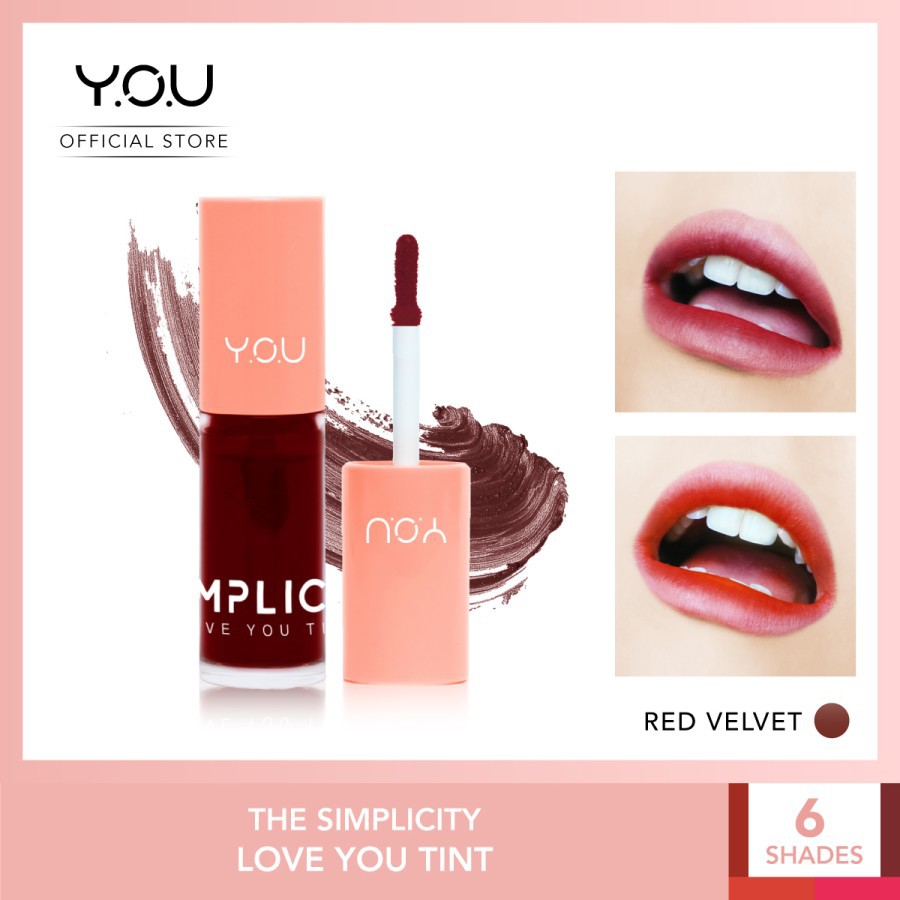 The Simplicity Love You Tint by You Makeups - RED VELVET