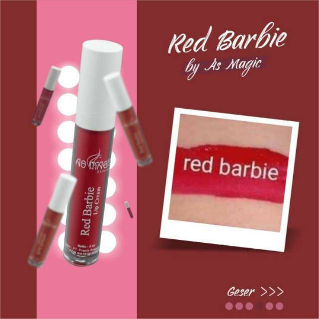 LIP CREAM AS MAGIC BPOM | LIPSTIK AS MAGIC SKINCARE