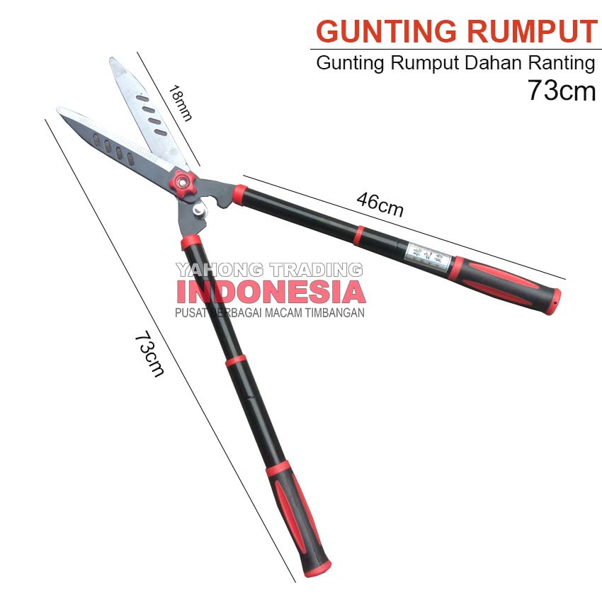 Gunting Pemotong Rumput Dahan Ranting Pohon Tanaman Taman Kebun