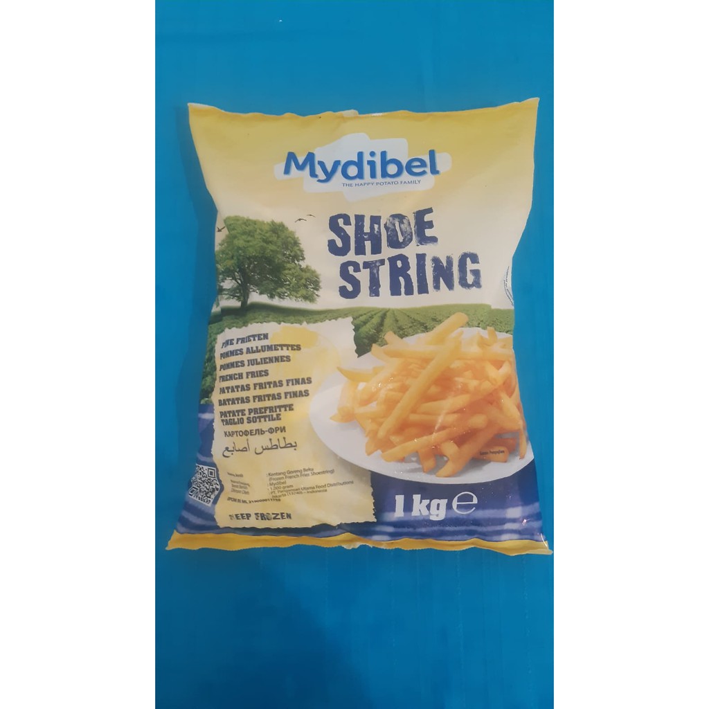 

Kentang goreng frozen shoe string 1 kg mydibel