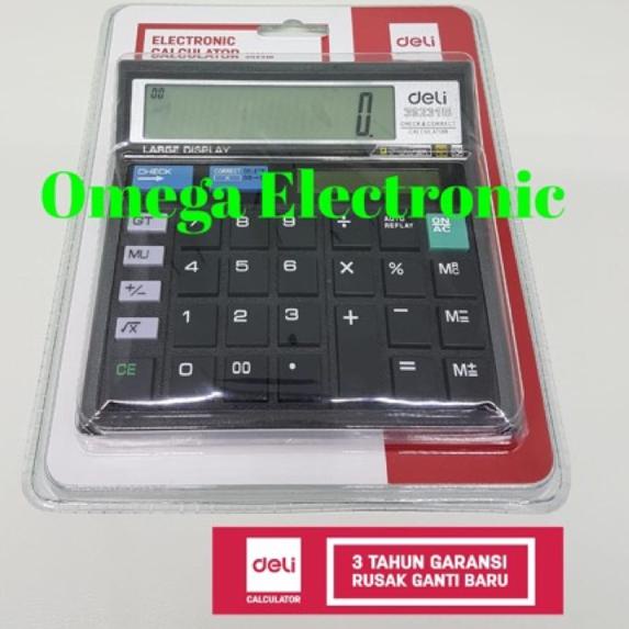 

Flash Sale Deli 39231 Calculator Check & Correct DeskKalkulator Meja Office BUKAN CT-512 CT 512 !!