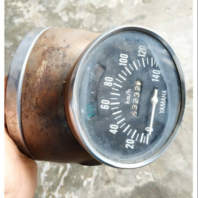 Batok lampu depan set Spidometer YL original speedometer Ori