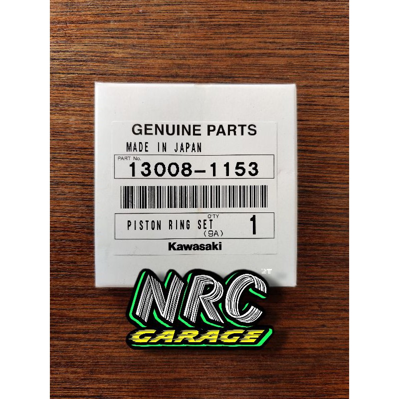 Ring Piston ninja 150 R RR SS Original Kawasaki
