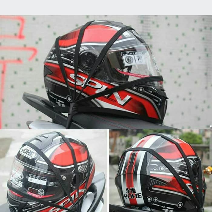 Jaring Helm / Jaring barang di motor