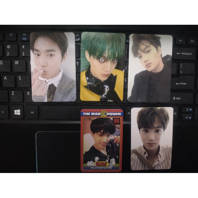 Photocard Kai EXO/Photocard Suho EXO/PC Kai/PC SUHO/PC Obssesion/Pc Power/Pc Dmumt/PcUniverse/PC EXO