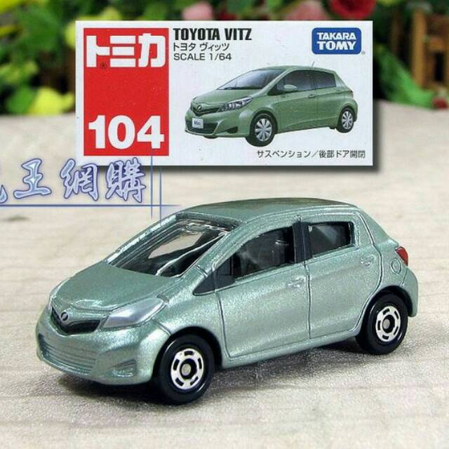 miniatur mobil toyota yaris diecast pajangan